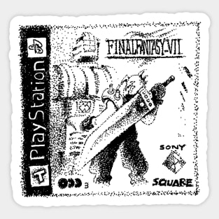 FF7 Stippled Sticker